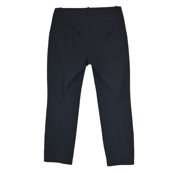 J.Crew Ruby Crop Pant Women’s 12 Black Career Stretch Trousers Capsule - Picture 2 of 9